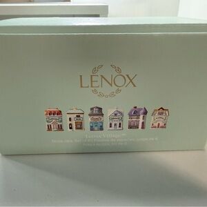 Lenox Village 6 Spice Jars~ Nutmeg, Basil, Rosemary, Cinnamon, Oregano, Allspice